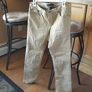 Lauren Jeans Co. Tan jeans